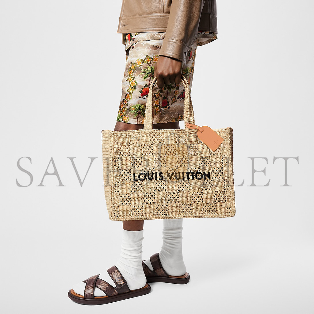l**is V*t*n summer shopper tote mm m25008 (44*32*17cm)